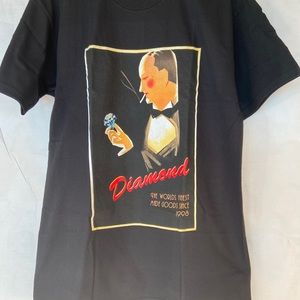 Diamond graphic design tee shirt